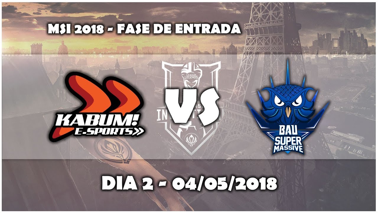 MSI 2018 - KaBuM vs SuperMassive (Highlights) | Dia 2 | Rodada 1