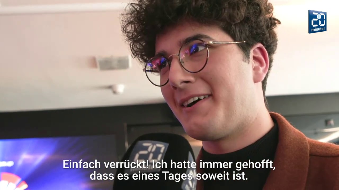 Interview Gjon's tears (ENGLISH spoken) @20min.CH - Switzerland Eurovision 2020