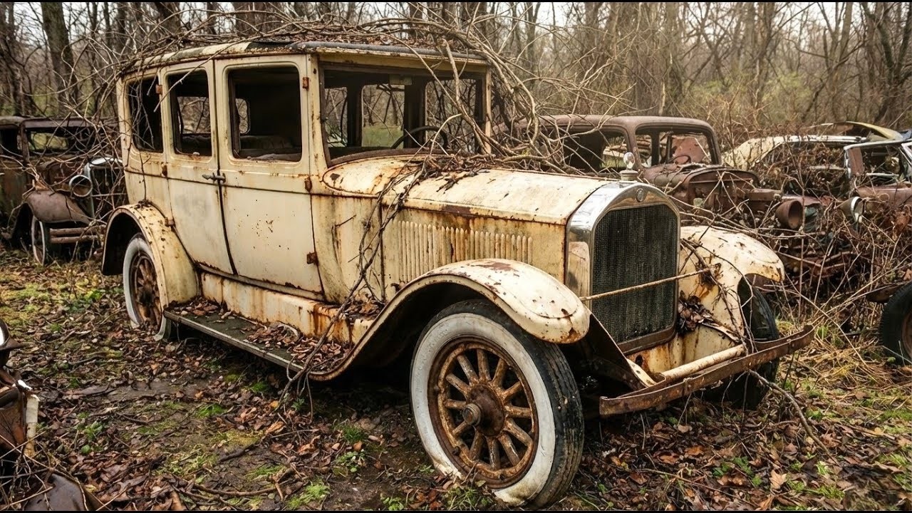 ASMR Deep Sea Rescue: 1910 Pierce-Arrow Limousine Full Restoration – Ultimate Luxury Classic Revival