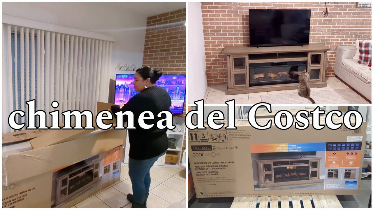NUEVA CHIMENEA DE COSTCO//ÚLTIMO VIDEO DEL 2024//UMBOXING.