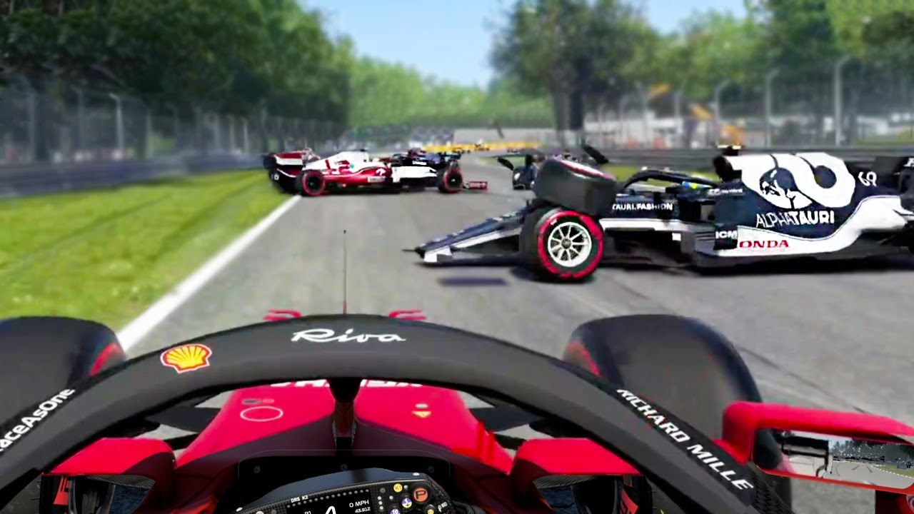 Just Your Average Race Start In F1 2021 Multiplayer...