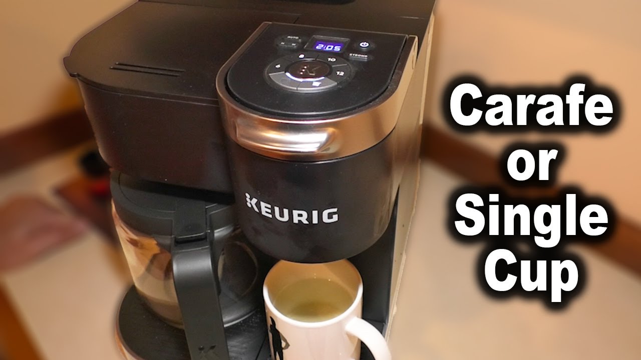 Keurig K- Duo | Single Serve K-Cup Pod & Carafe Options