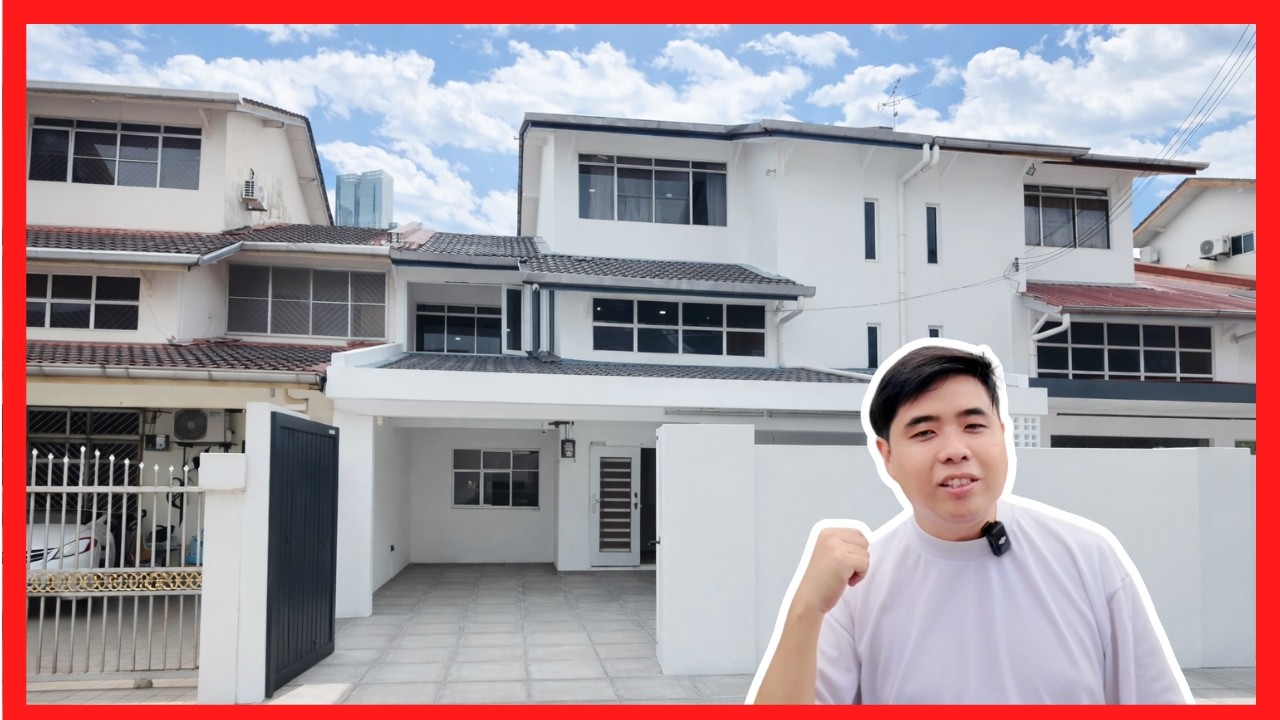 【JB Property新山房地产】被狗追到一集‼️ 新山彩虹花园Pelangi你眼前一亮的超美大款排楼‼️走路就到 Mall ‼️ 刚翻新装修‼️