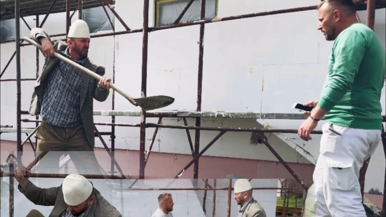 Kalemi ne Baustelle te shqipëtari