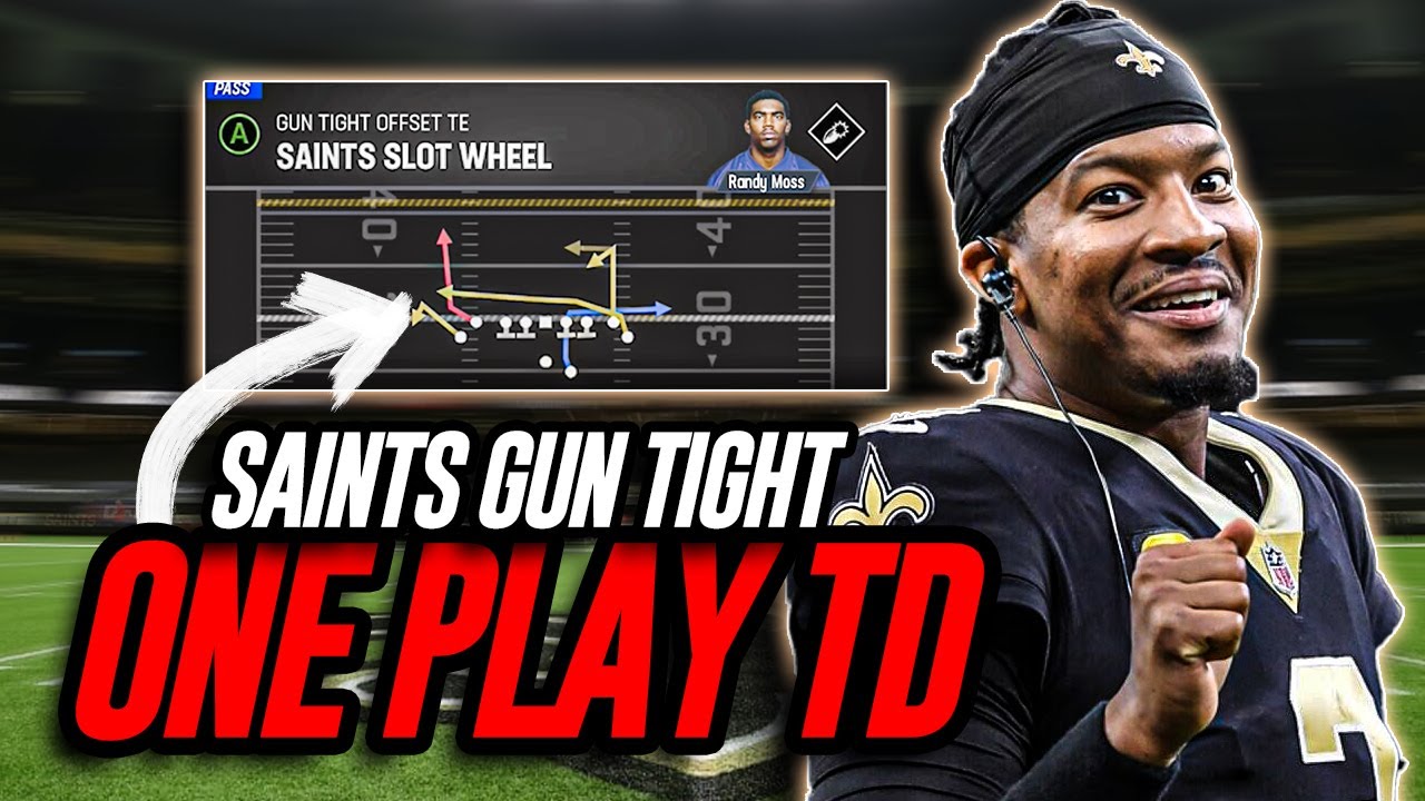 NEW One Play TD from Tight in Madden 23!