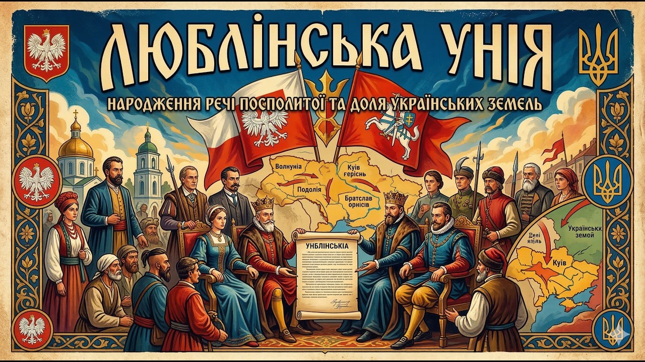 Люблінська унія за 5 хвилин: як Україна опинилась у складі Польщі?