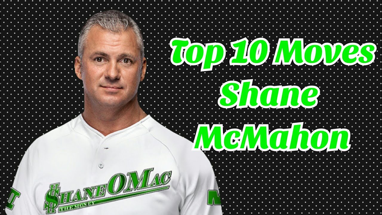 Top 24 Moves of Shane McMahon