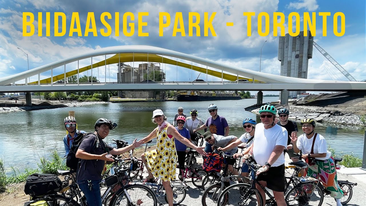 Bike Ride to Biidaasige Park (Toronto)