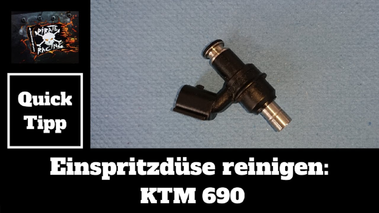 KTM 690 - Einspritzdüse reinigen, so geht´s ☝🛠⛏🔧 #ktm690
