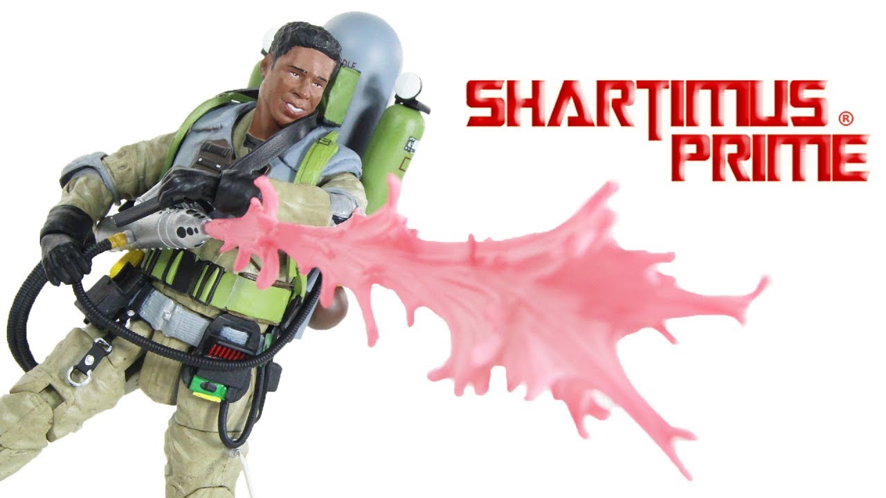 Ghostbusters 2 Slime Blower Winston Zeddemore Diamond Select Toys Movie Action Figure Review