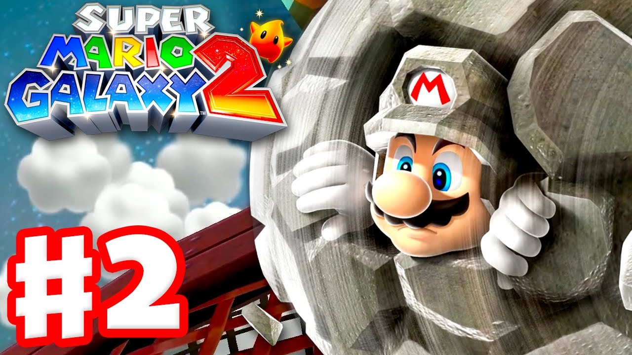 Super Mario Galaxy 2 - Gameplay Walkthrough Part 2 - Rock Mario! (Nintendo Switch 2)