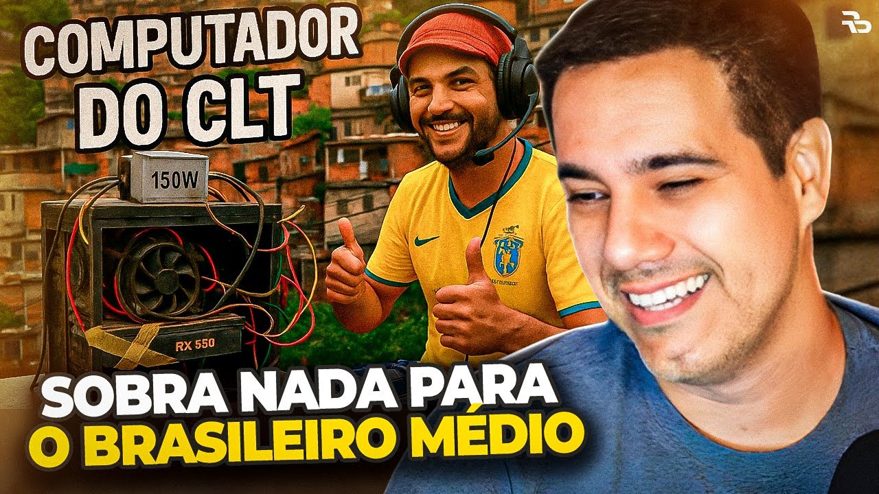 ESSE É O PC DO TRABALHADOR MÉDIO