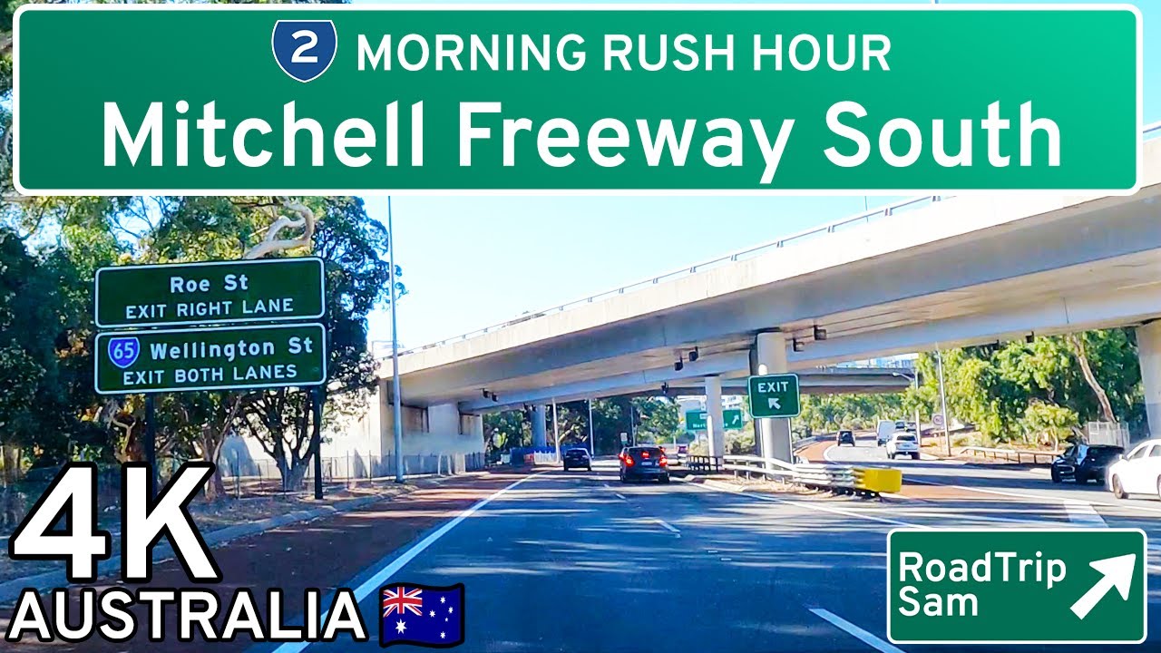 Morning Rush Hour – Perth, Western Australia | 4K POV Drive