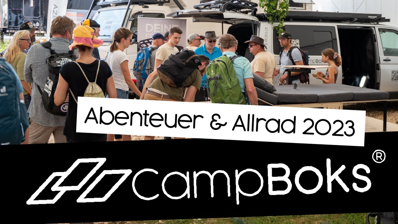 CampBoks auf der Abenteuer und Allrad Messe | die innovativste Campingbox für jeden Transporter?