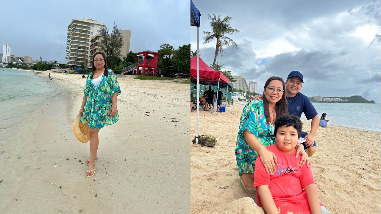 Matapang Beach, Tumon Bay Guam || WGV Vlogs