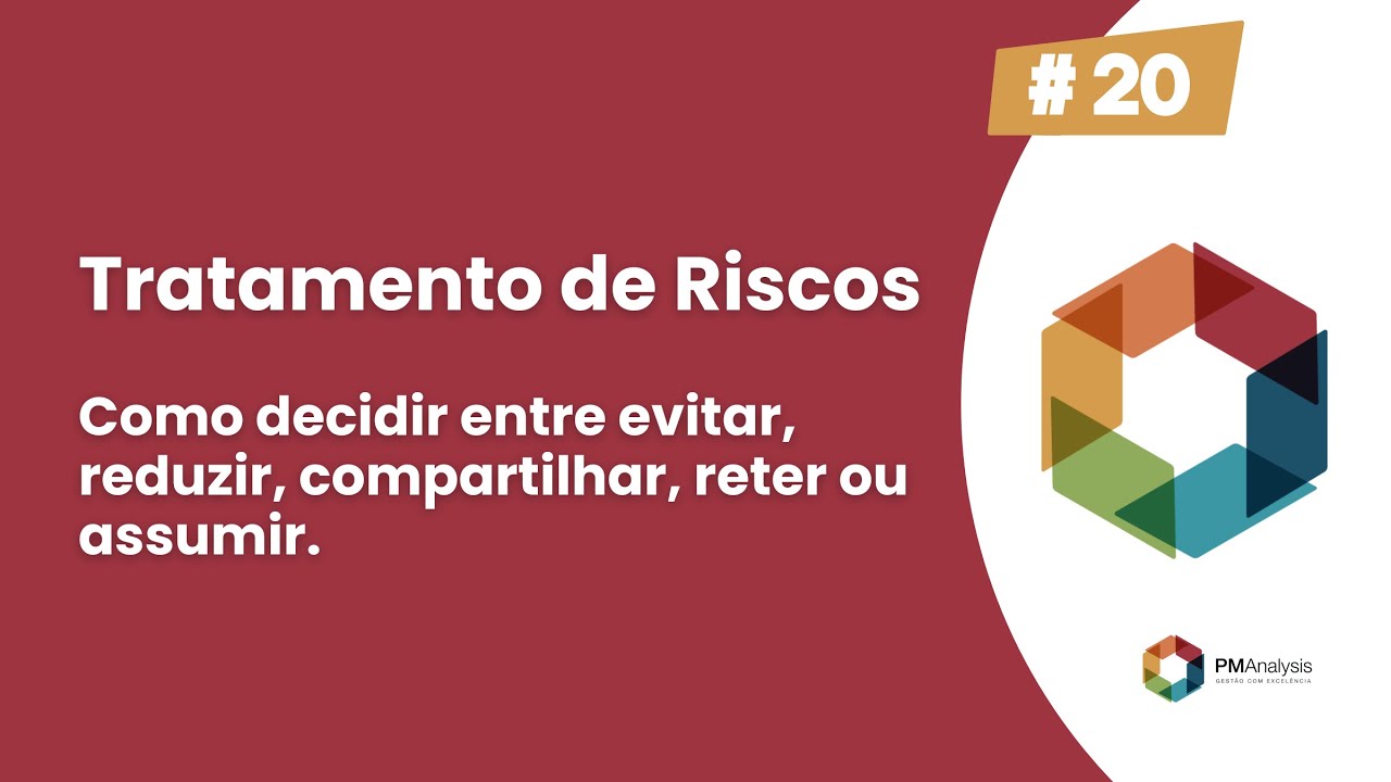 Tratamento de Riscos, como decidir entre evitar, reduzir, compartilhar, reter ou assumir