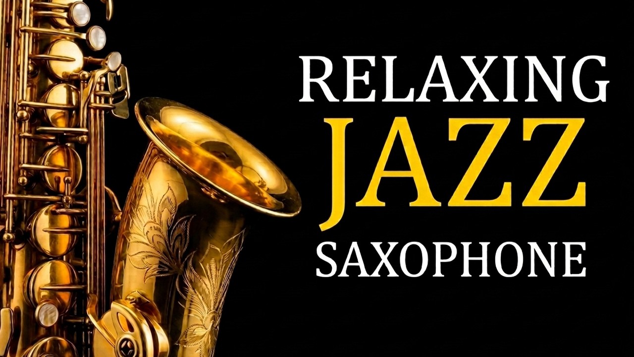 Relaxing Blues Saxophone instrument Relax & Slow Down 🌿 Soft Saxophone Jazz for Peaceful Moments
