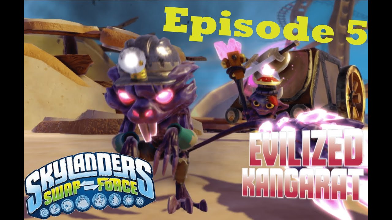 Skylanders Swap Force: Iron Jaw Gulch - Episode 5 (Nightmare Mode) (No commentary) (Wii U)