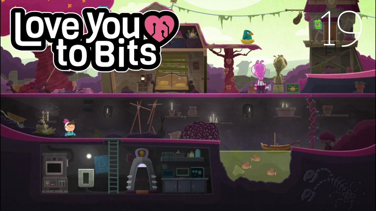 Love You To Bits | Level 19 (Back and Forths) with Memories! Walkthrough