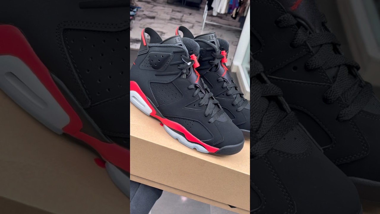 (2026) Air Jordan 6 Infrared Salesman Available In Store Now! #jordanflight #jordansneakers
