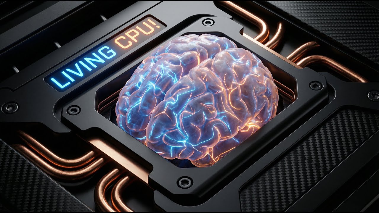 The First LIVING Computer: Are Silicon Chips Dead?