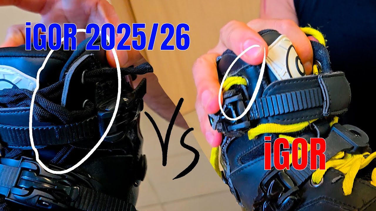 NUOVI IGOR 2025 26 VS IL MODELLO VECCHIO #rollerskating
