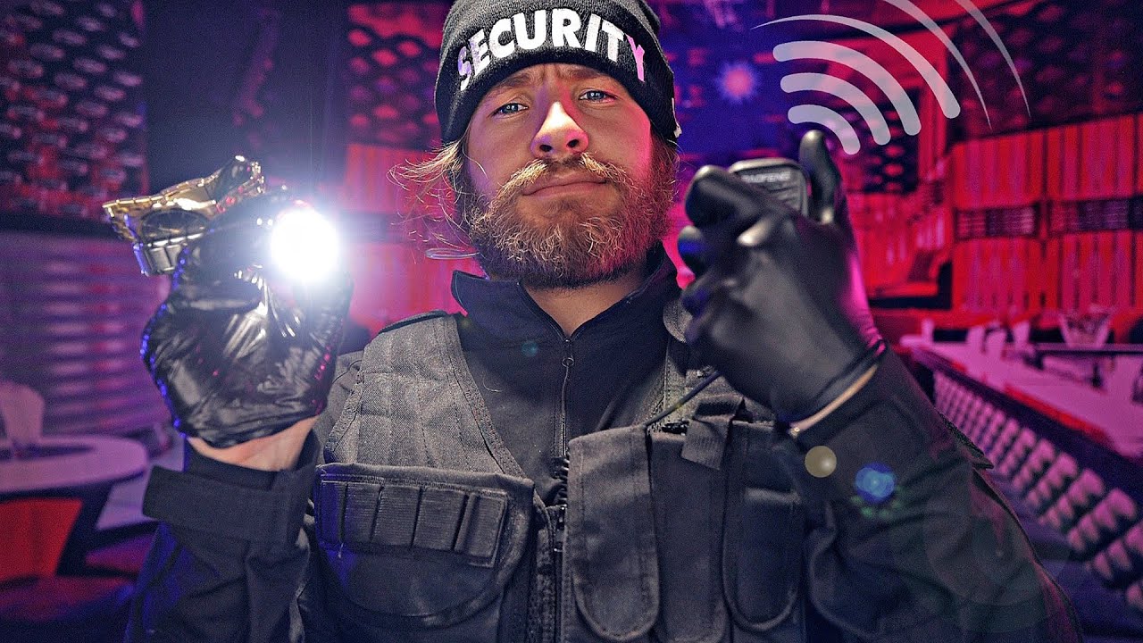 [ASMR] Security Guard Pat-Down Examination (You're a Celebrity)
