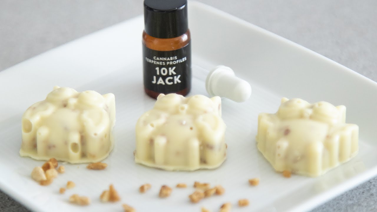 TERPY CRUNCHY CHOCOLATES (Chocolates with terpenes) [EXPRESS RECIPE] by @CaliTerpenes