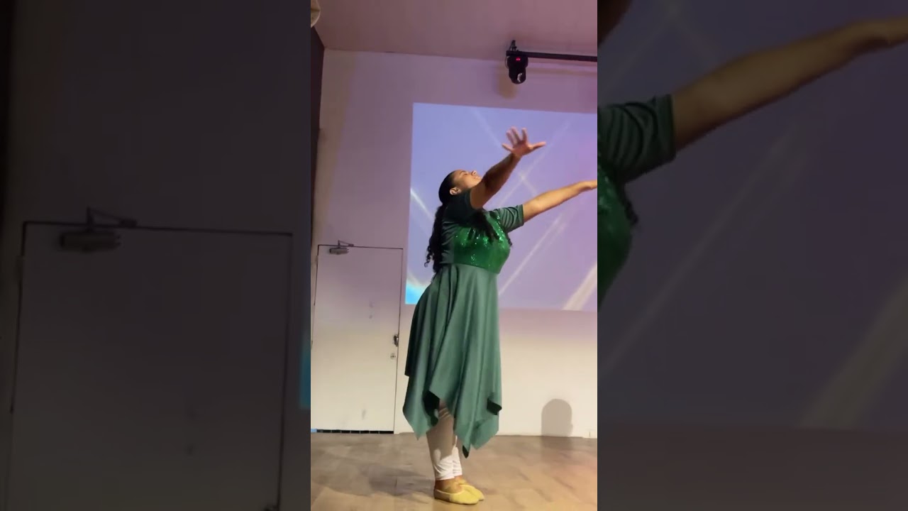 A atmosfera ja mudou! 🩵 Dan&ccedil;a Crist&atilde;