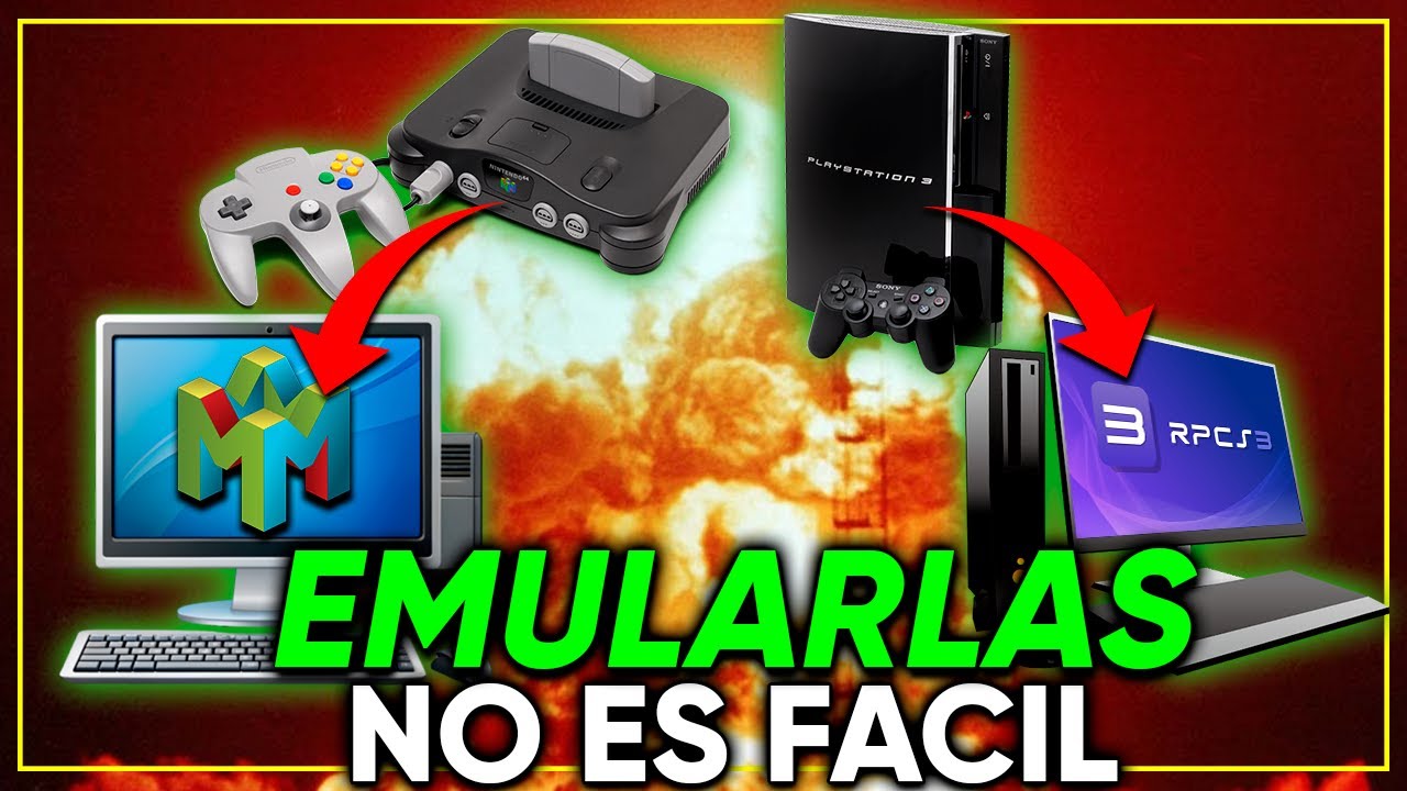 7 CONSOLAS MAS DIFICILES de EMULAR en la HISTORIA