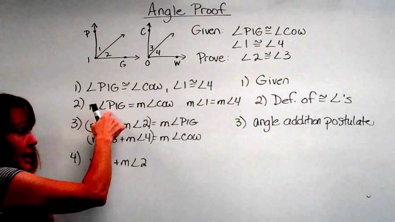 Geometry Angle Proof