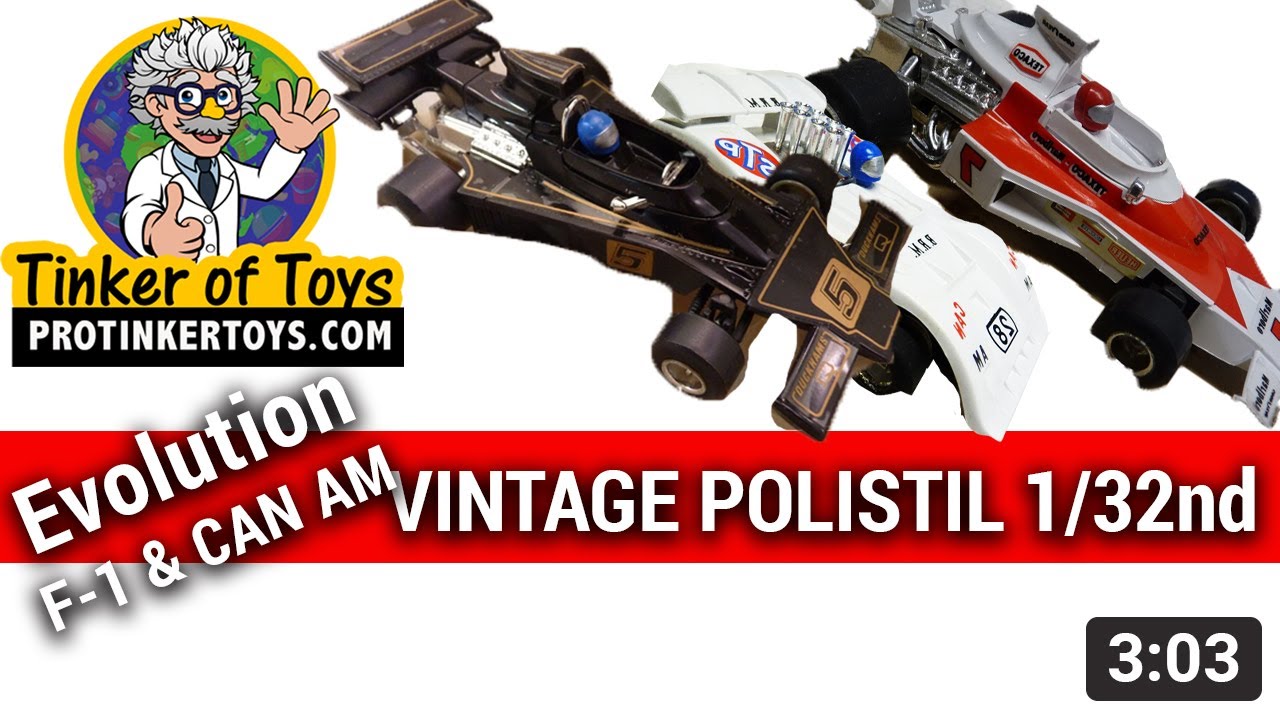 DISSECTION | Vintage Polistil Slot Cars 1/32 | These are Tanks!