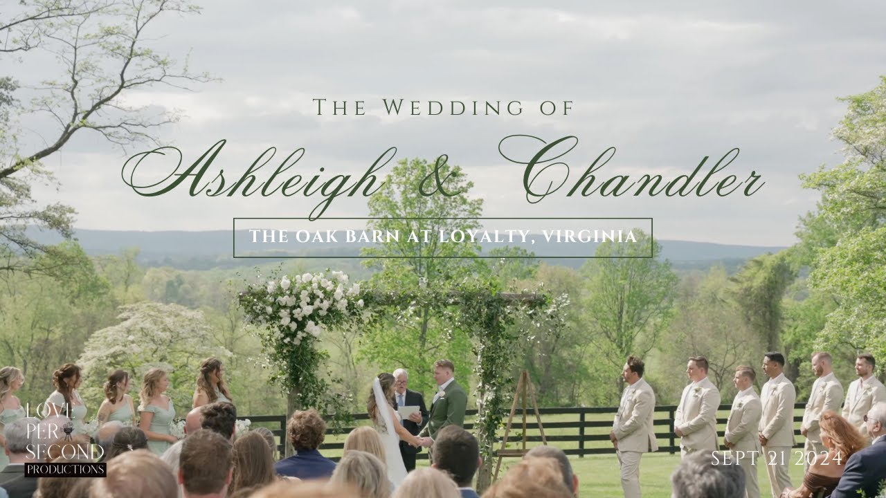 A Wedding at The Oak Barn at Loyalty - Ashleigh & Chandler