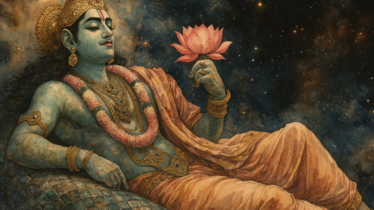 Modern Powerful Om Vishnave Namah Mantra | Divine Protection & Inner Strength ✨🙏