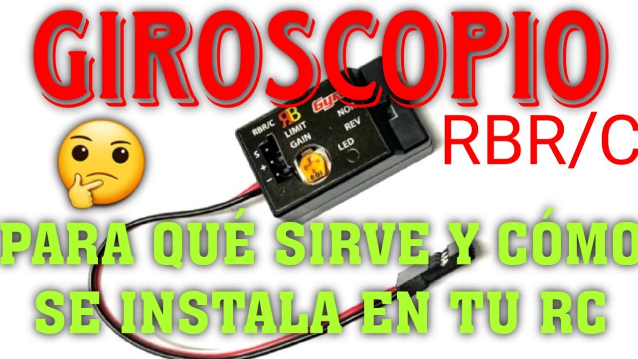 #CÓMO Poner Giroscopio en tu Coche RC🤔