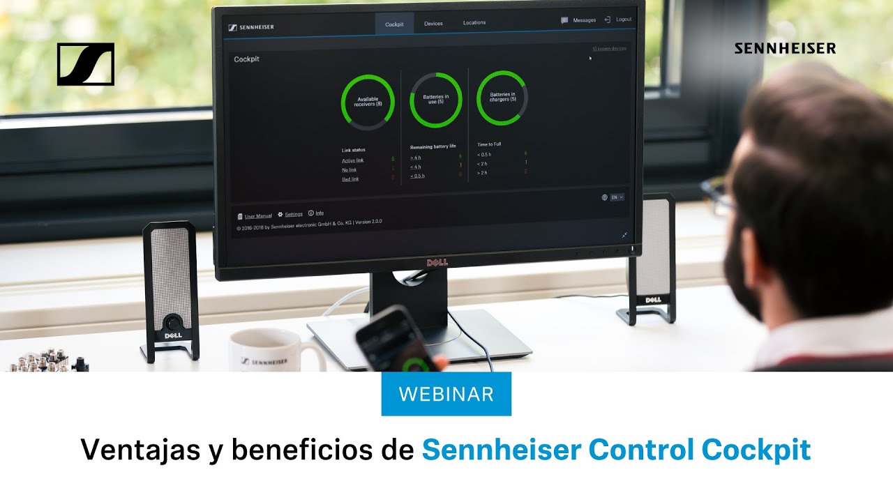 Ventajas y beneficios de Sennheiser Control Cockpit