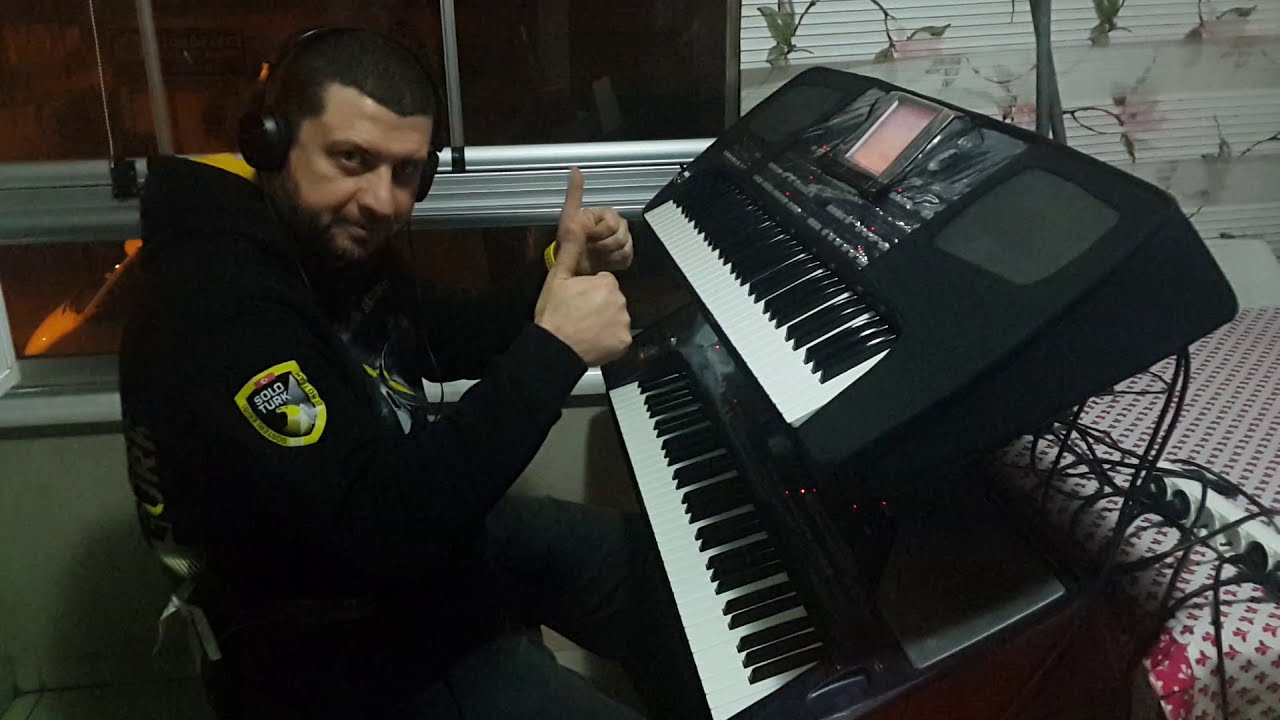 Ela gözlüm ben bu elden gidersem... Korg pa800 ve Korg pa500tr - 4 telli ve elektro bağlama sololu