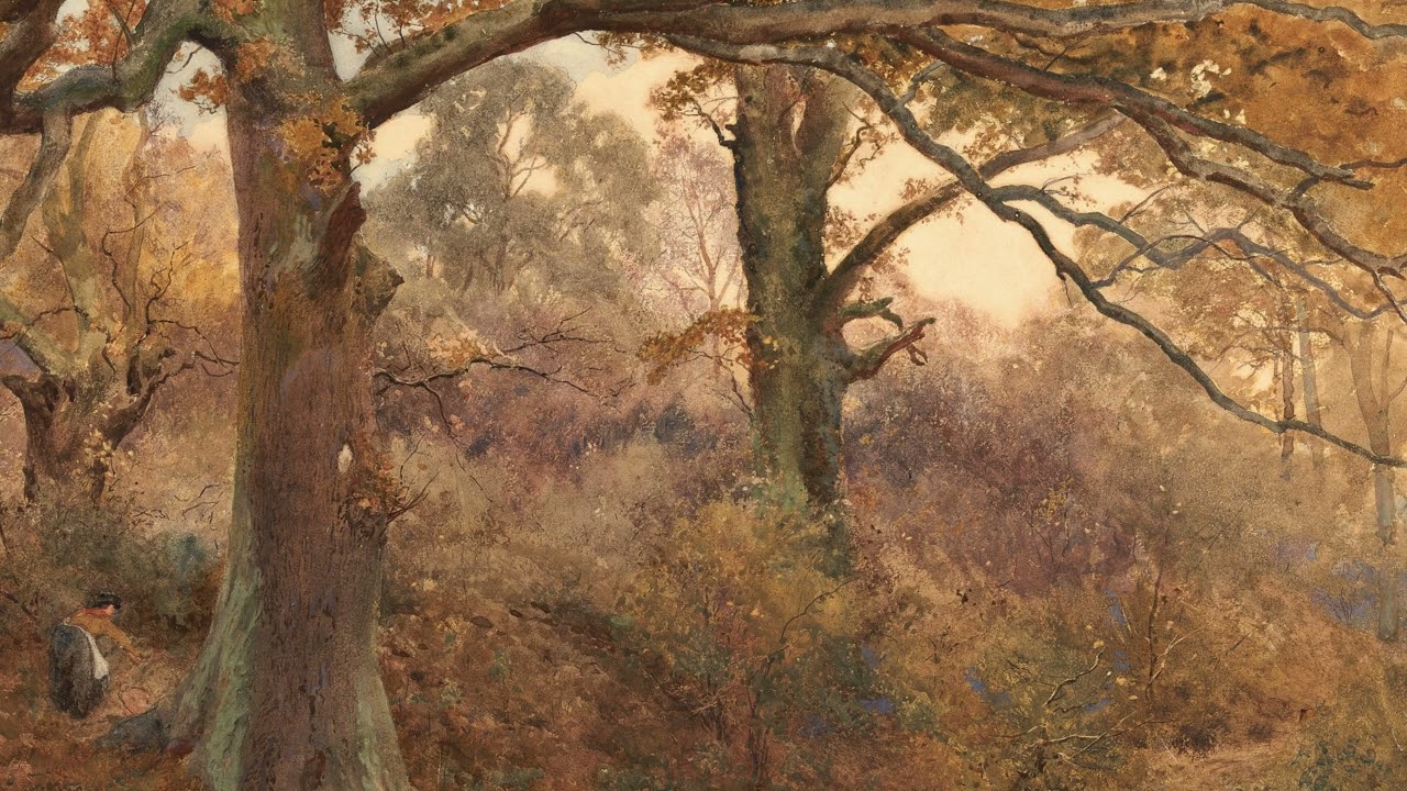 Forest Landscape by the British artist John William North | 4K Frame TV Art