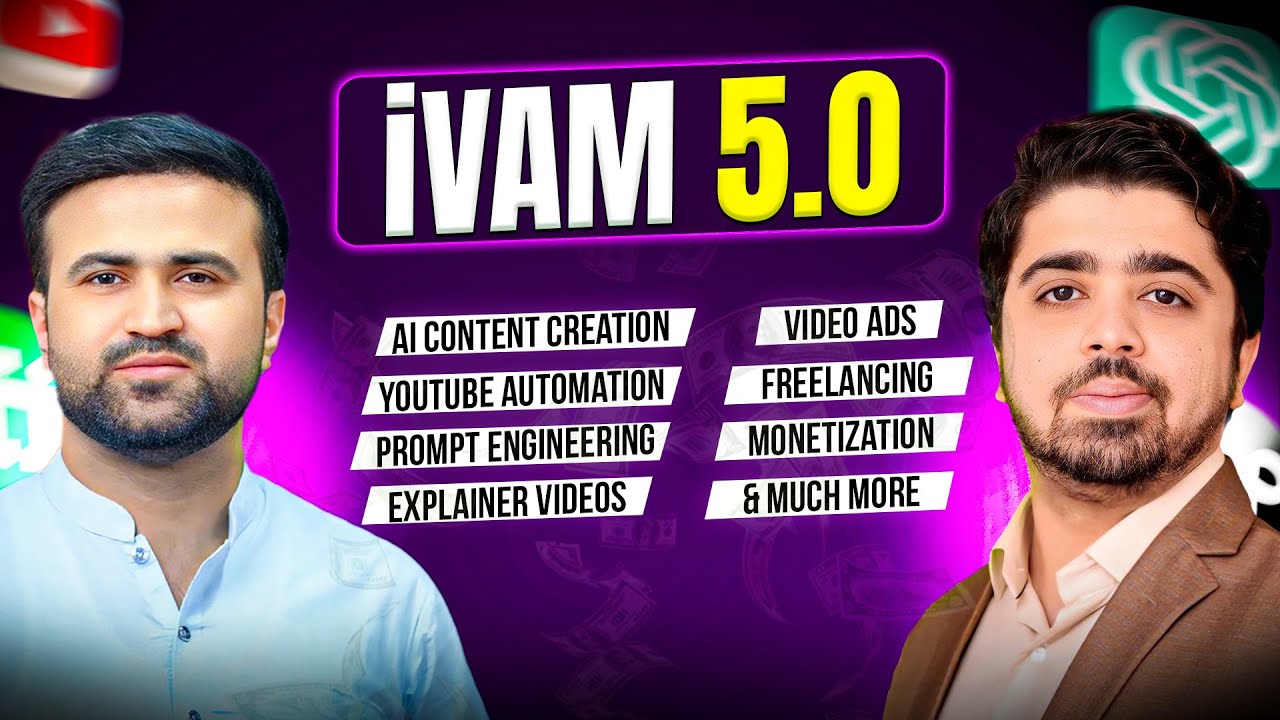 iVAM 5.0 - Ai Powered Content Creation & YT Automation Training by iSkills