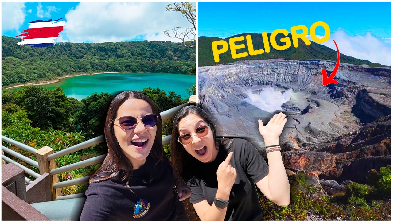 Entramos GRATIS al volcán activo más BONITO de Costa Rica | Parece una playa