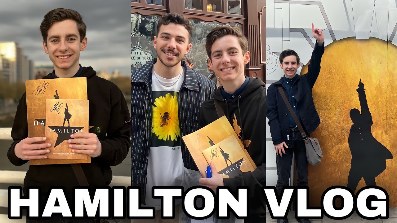 I WENT TO SEE HAMILTON!! (Vlog and show review!)