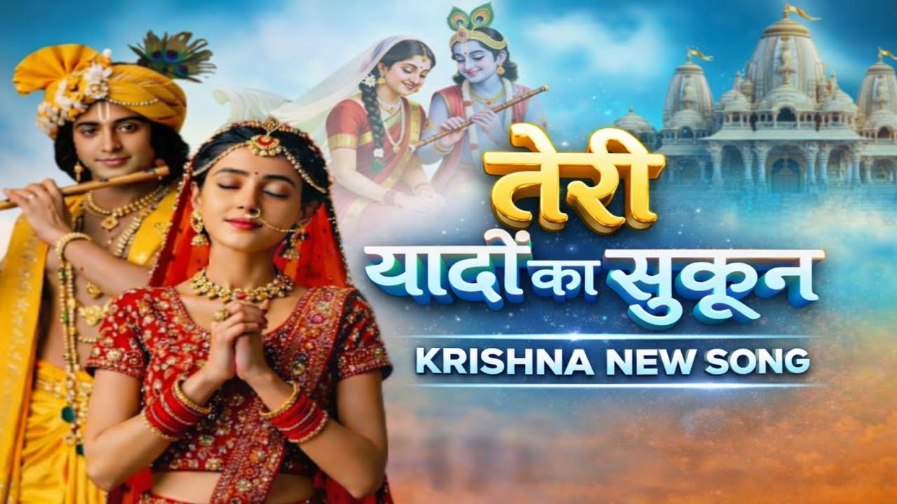 तेरी यादों का सुकून | Krishna Bhakti LoFi | Mind Relaxing Song
