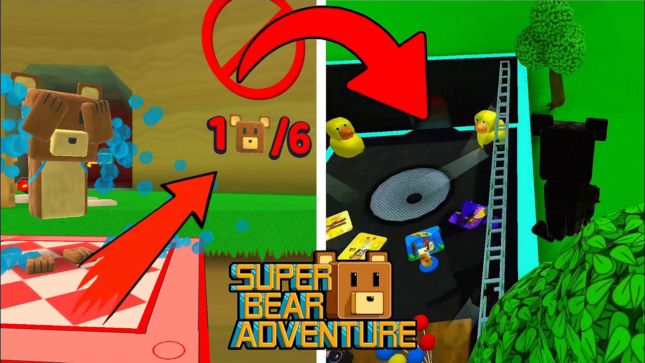 Can I Goo to Arcade without bear ?