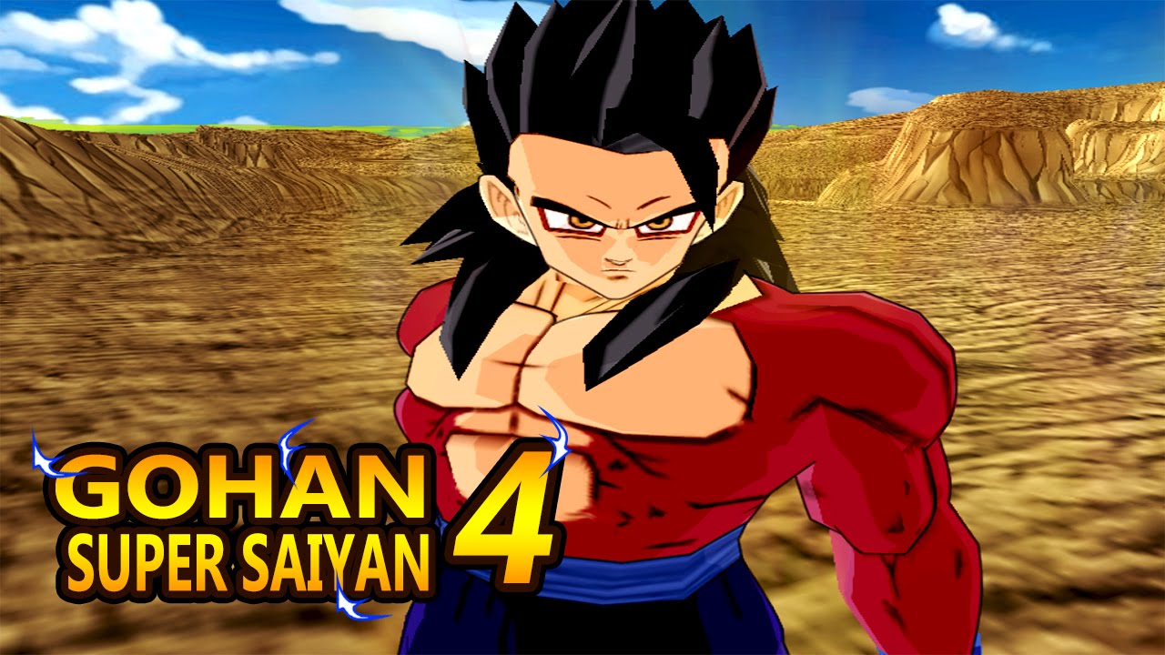 Gohan SSJ4 против Goku SSJ4 | Dragon Ball Heroes Super Saiyan 4 | DBZ Tenkaichi 3 (MOD)