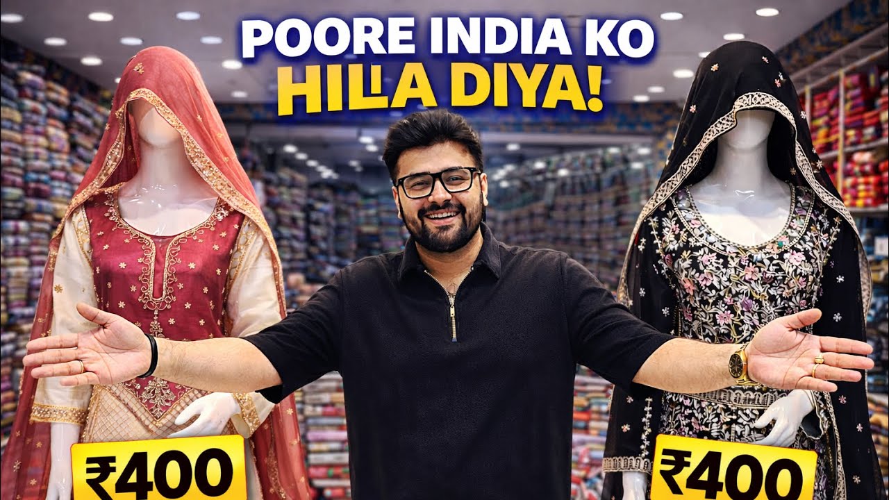 ₹400 Mein Aisa Heavy Suit?! 😱 | Poore India Ko Hila Diya | Mohammadia LLP