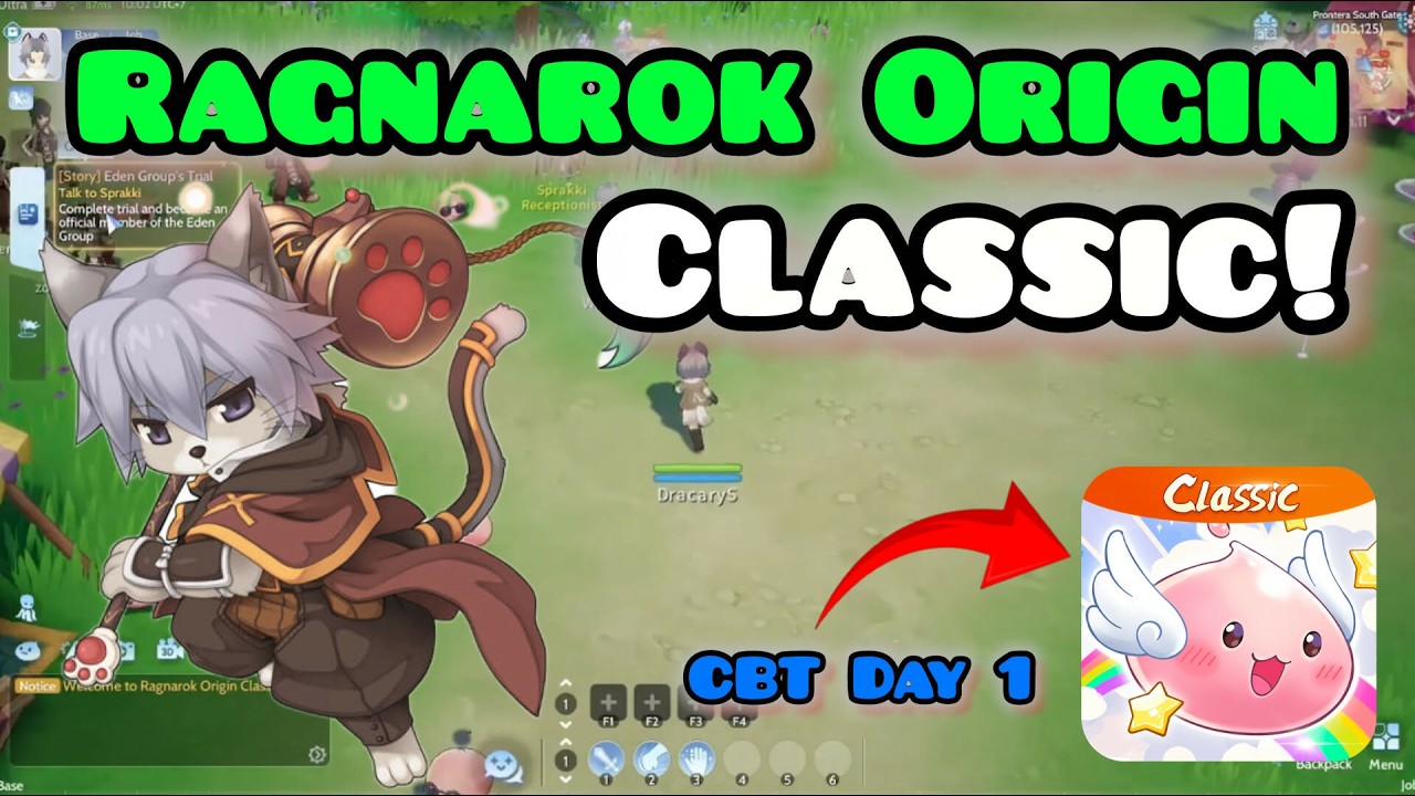 Ragnarok Origin Classic CBT Day 1 – Fresh Start, First Grind & Big Surprises!
