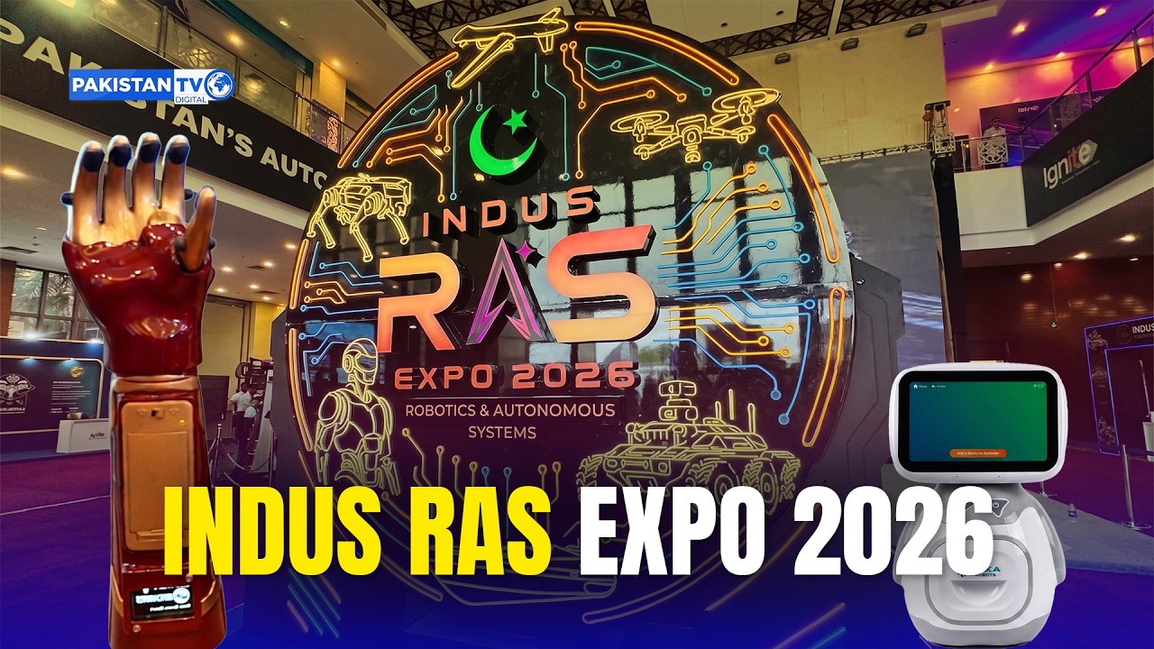Pakistan showcases robotics and AI innovations at Indus RAS Expo