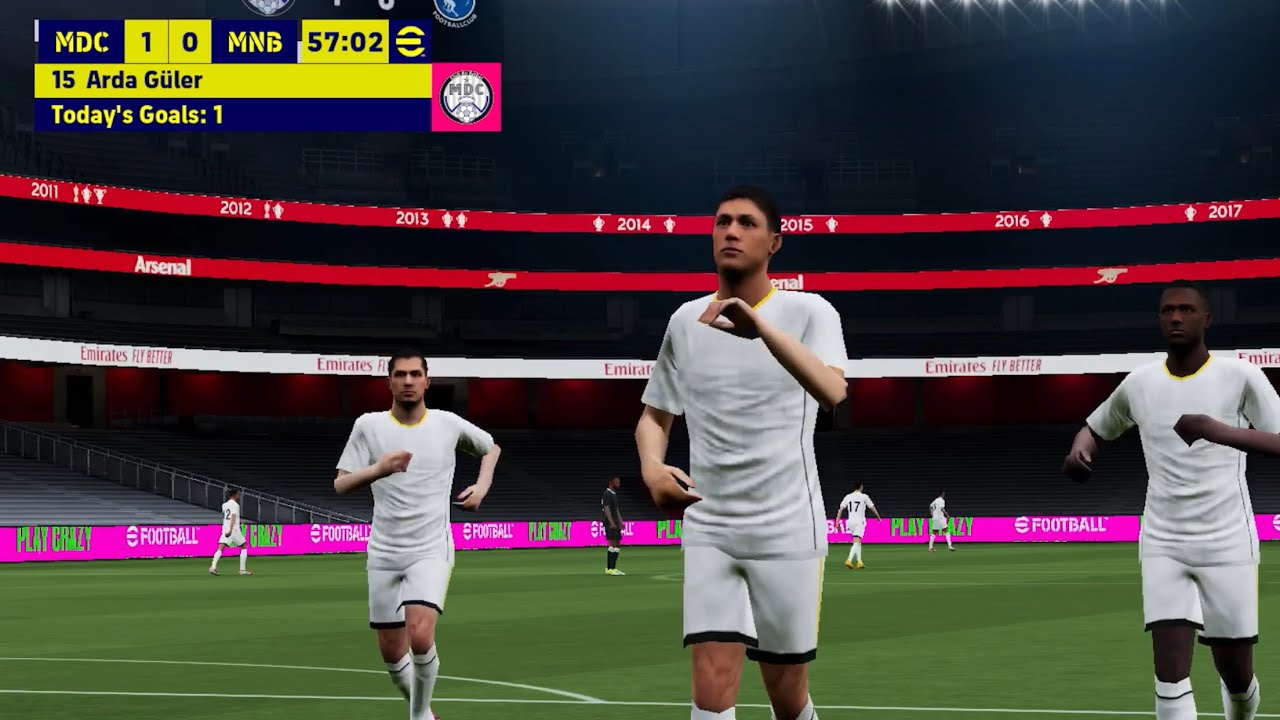 Real Madrid vs Man City | efootball PES 2026 Mobile ultimate team gameplay