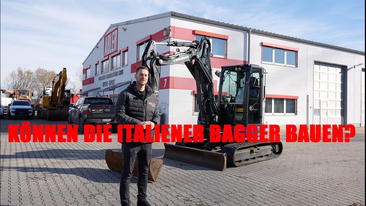 Können die Italiener Bagger bauen?! Eurocomach ES60TR Nullheck Minibagger
