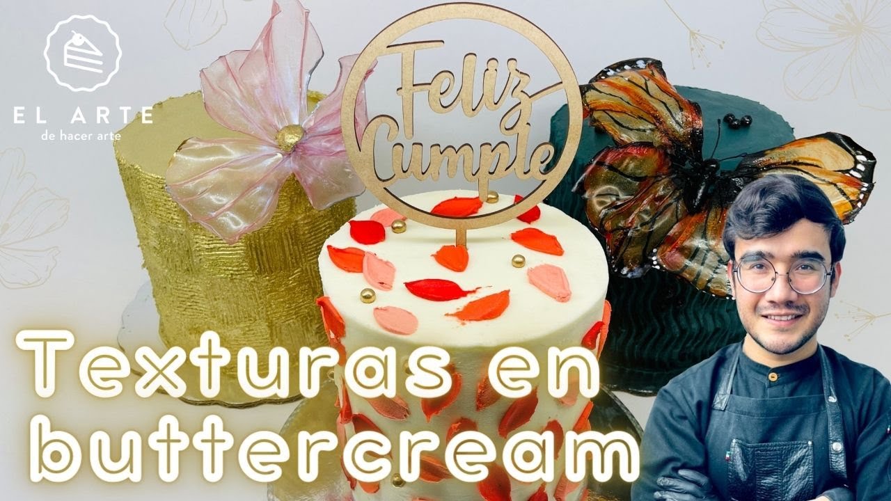 Texturas buttercream - El arte de hacer arte